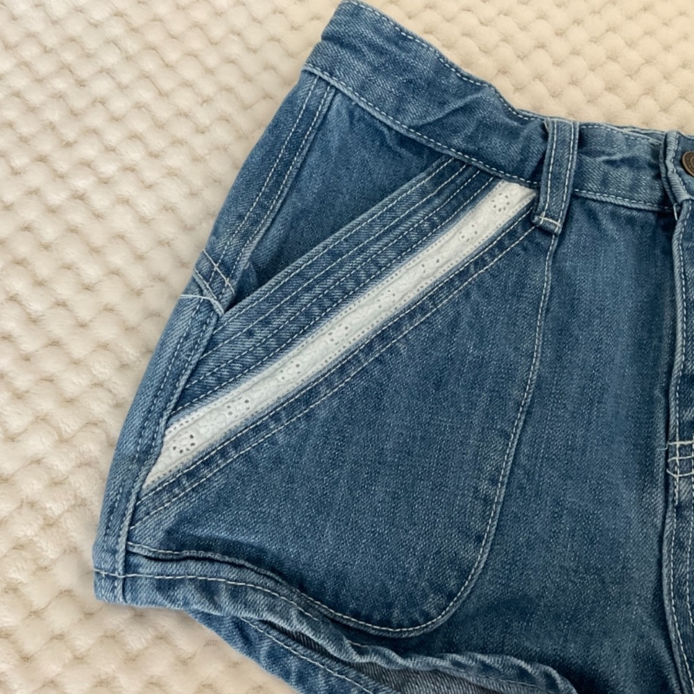 Free People High Rise Jean Shorts‎ - Picture 2 of 8